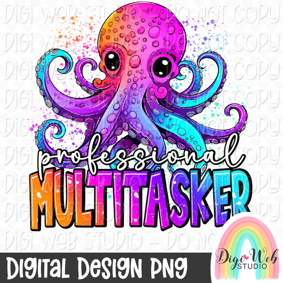 Professional Multitasker 1 - Digital Design PNG
