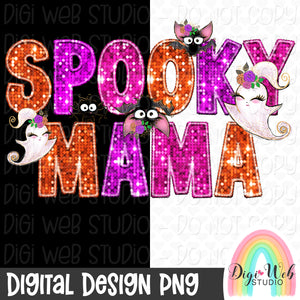 Spooky Mama 1 - Digital Design PNG