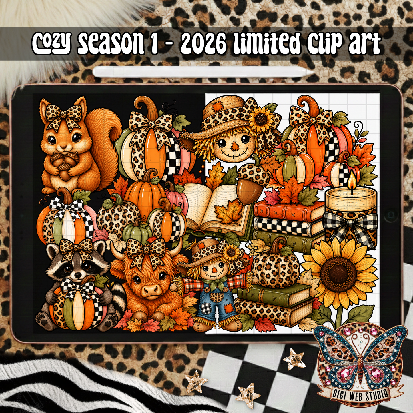 LIMITED - 2026 Clip Art Bundle - Cozy Season 1