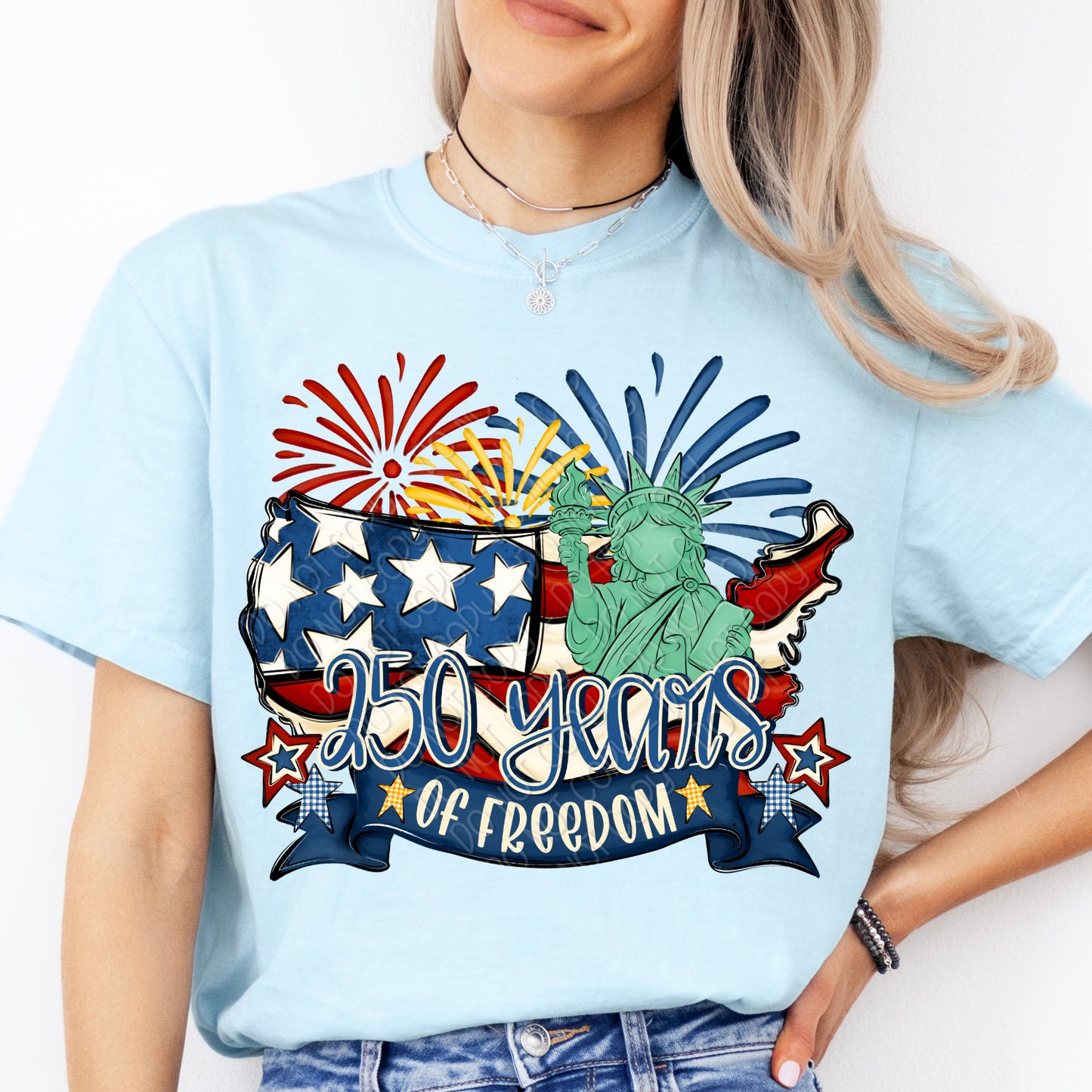 250 Years Of Freedom 1 - 2026 Digital PNG Design