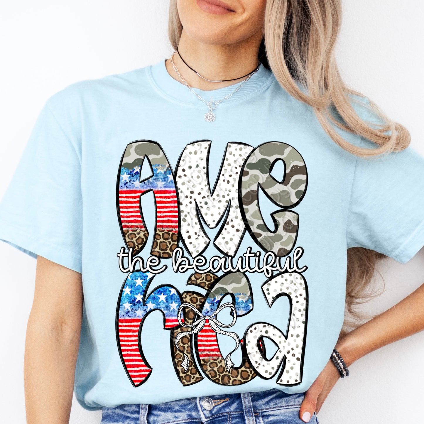 America The Beautiful 1 - 2026 Digital PNG Design