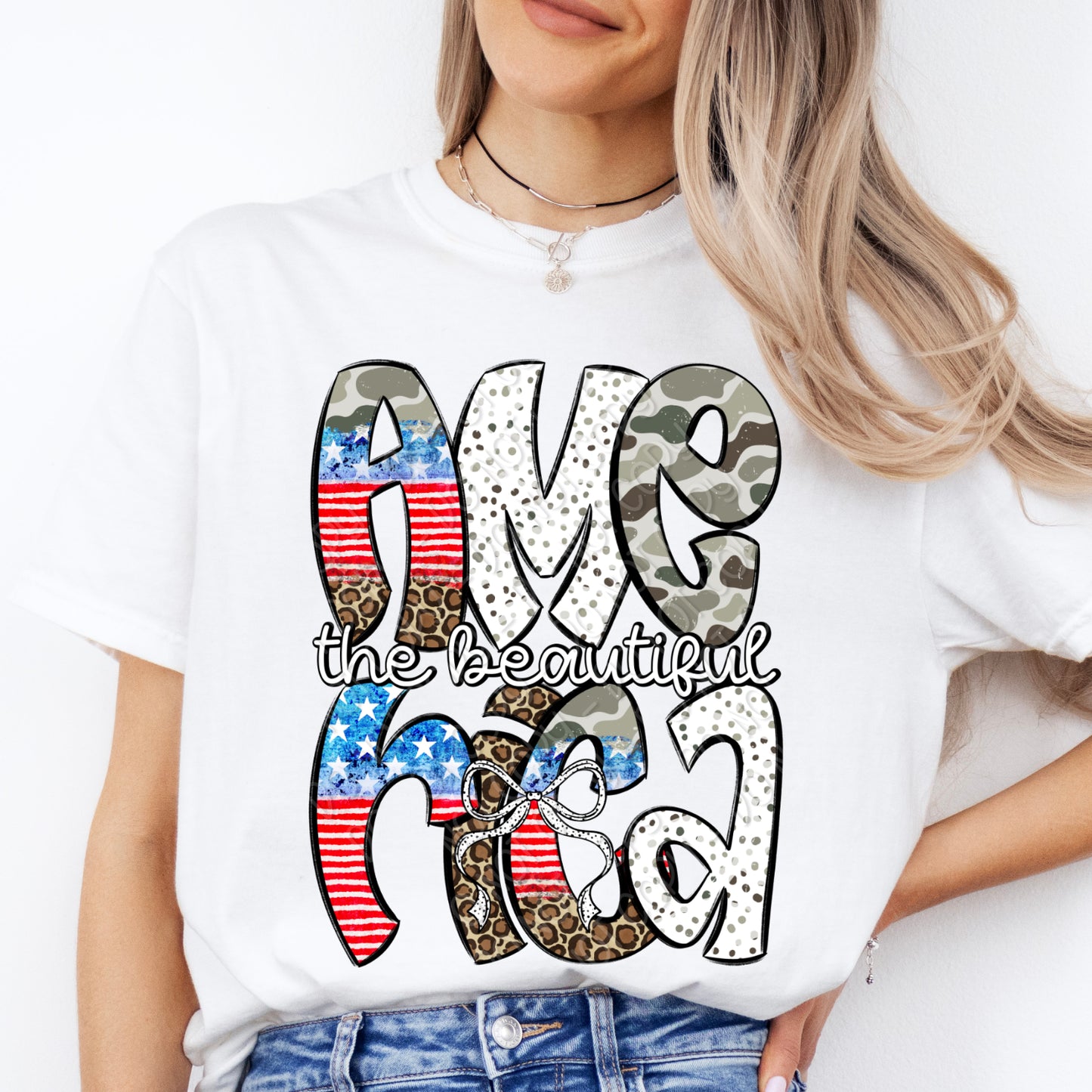 America The Beautiful 1 - 2026 Digital PNG Design