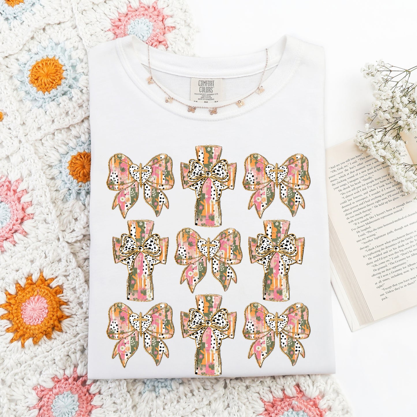 Easter Cross Grid 1 - Digital PNG Design