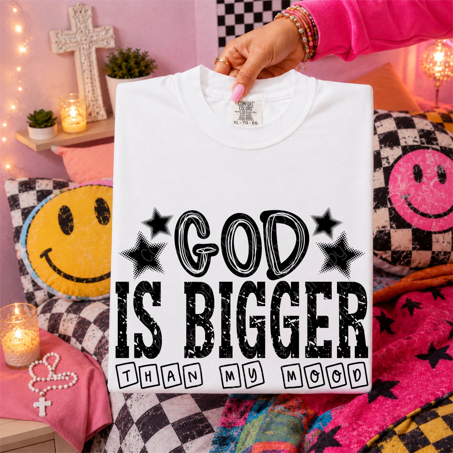 God Is Bigger Than My Mood 1 - 2026 Digital PNG Design