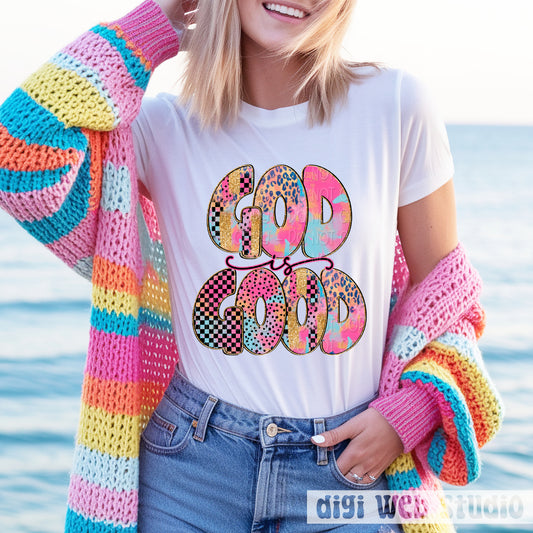 God Is Good 1 - 2025 Digital PNG Design