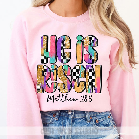 He Is Risen 1 - 2025 Digital PNG Design