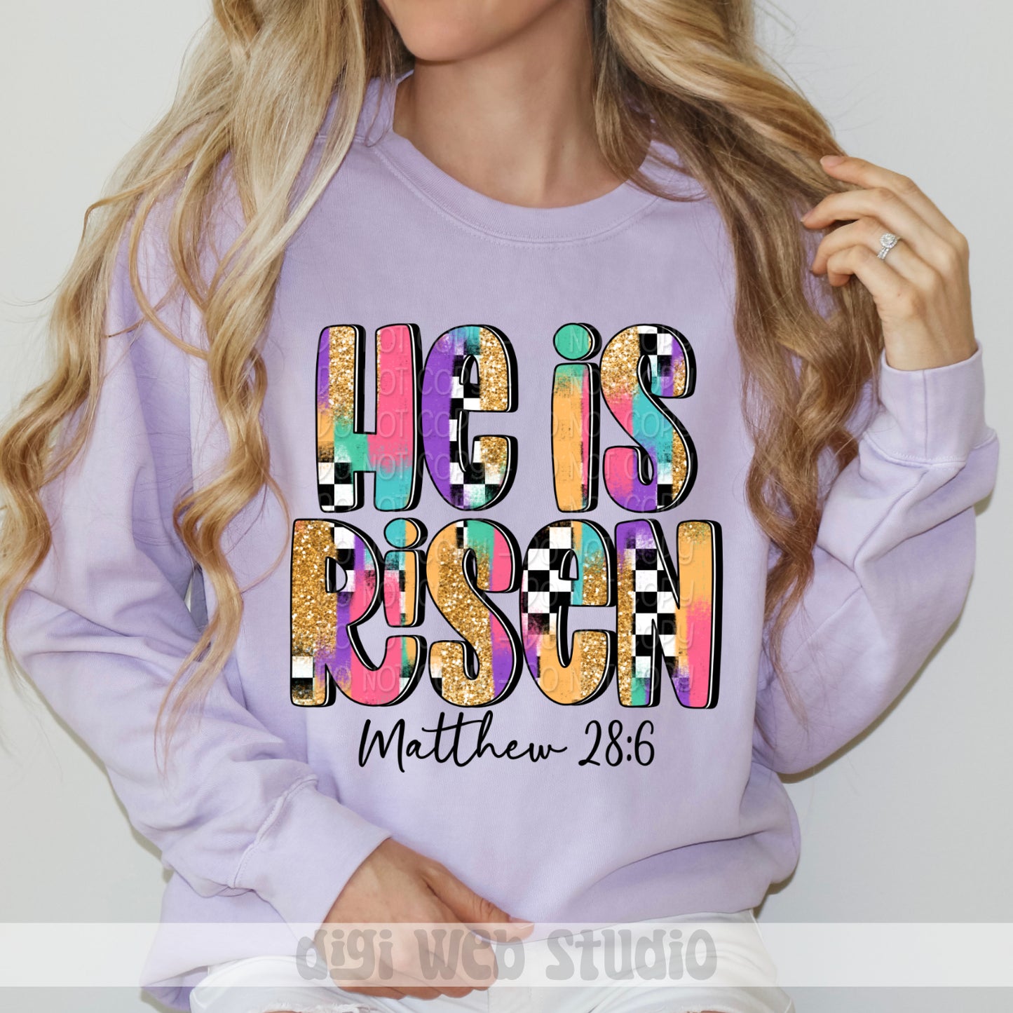 He Is Risen 1 - 2025 Digital PNG Design