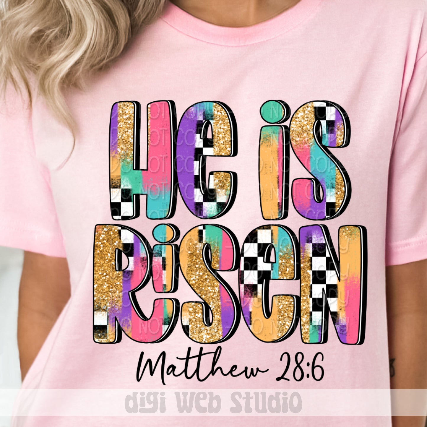 He Is Risen 1 - 2025 Digital PNG Design