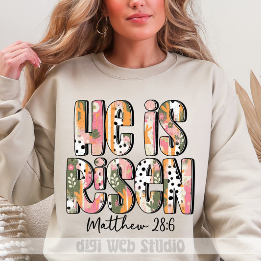 He Is Risen 2 - 2025 Digital PNG Design