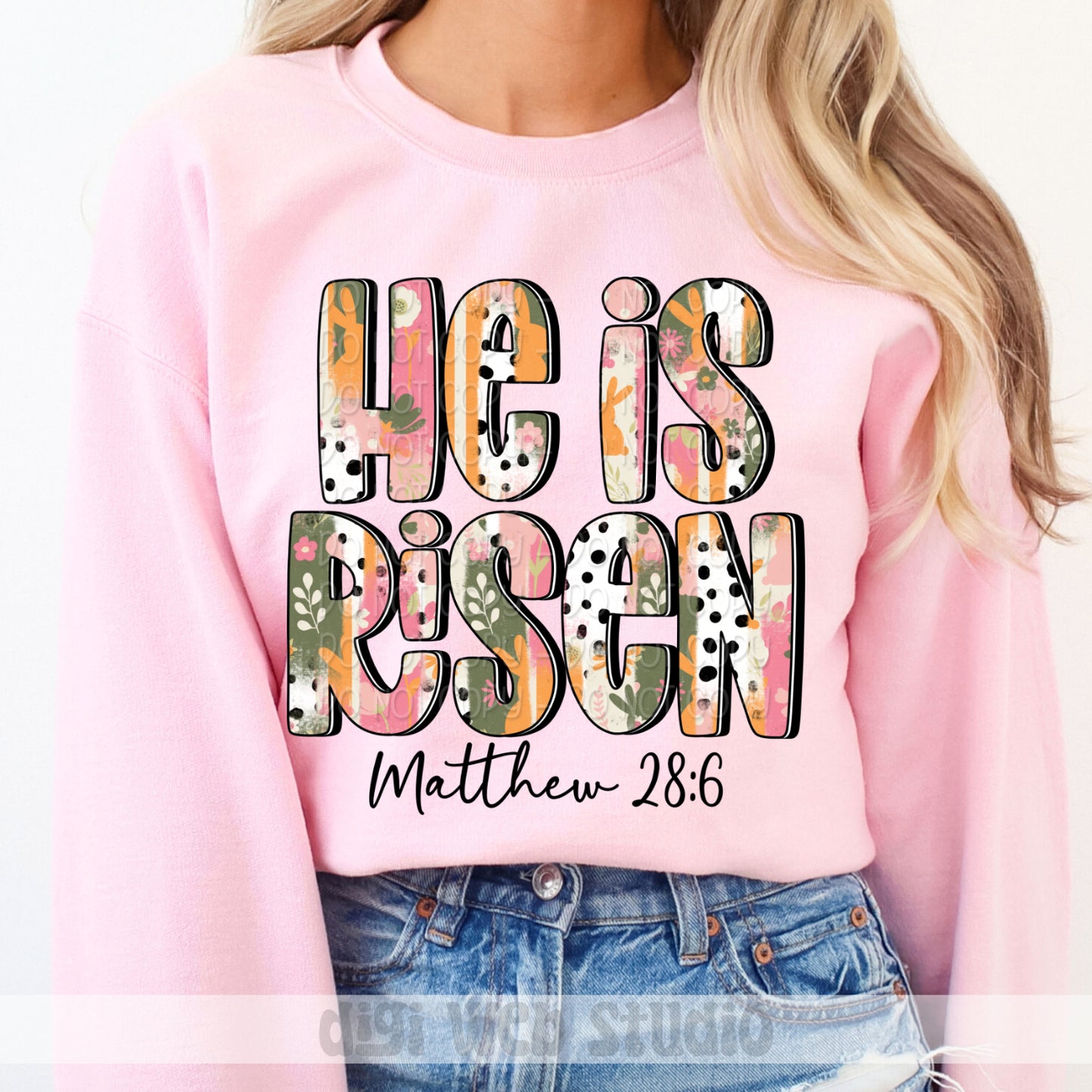 He Is Risen 2 - 2025 Digital PNG Design