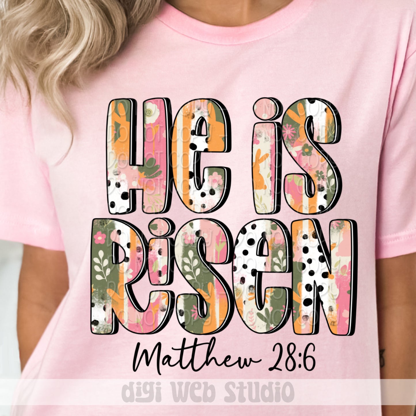 He Is Risen 2 - 2025 Digital PNG Design