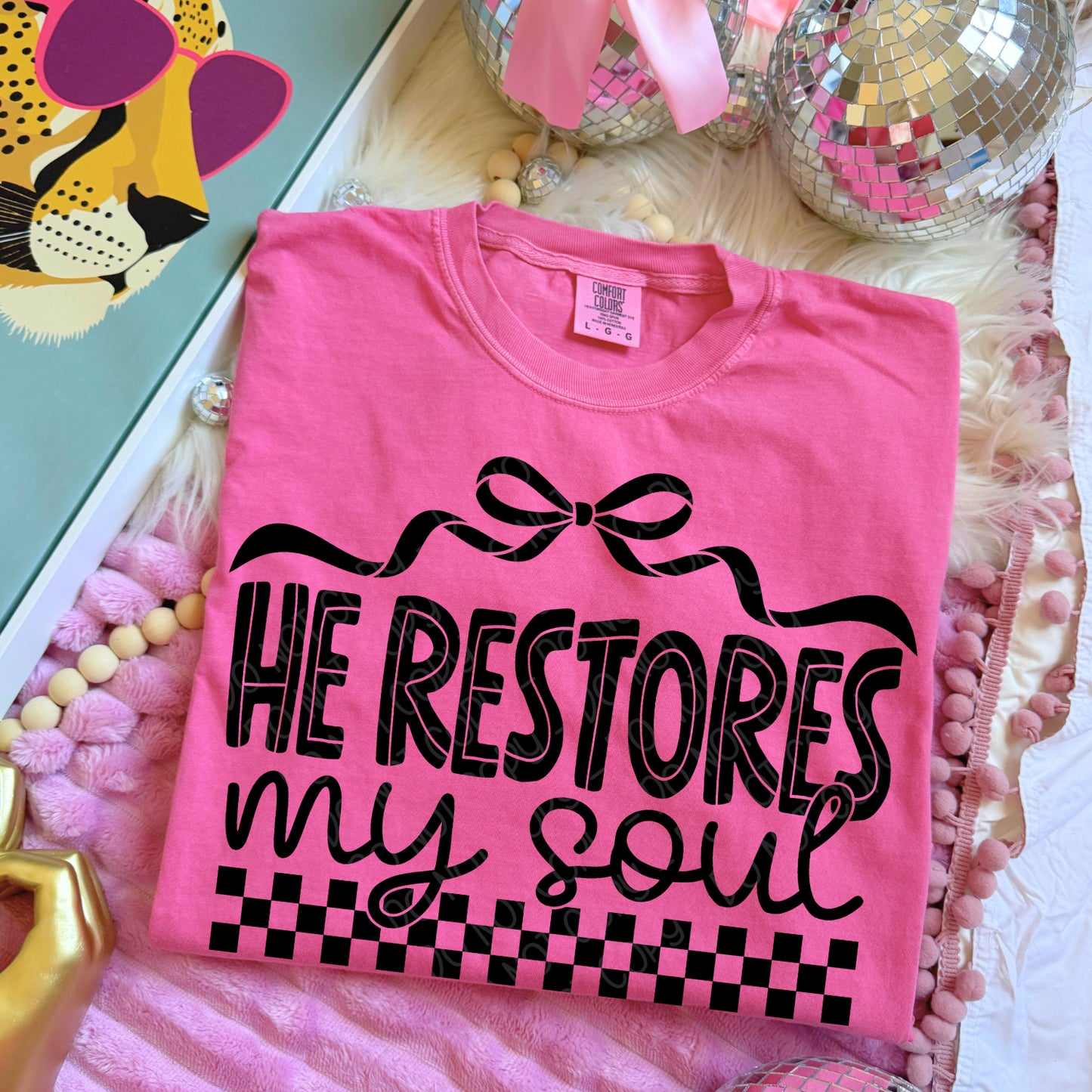 He Restores My Soul 1 - 2026 Digital PNG Design