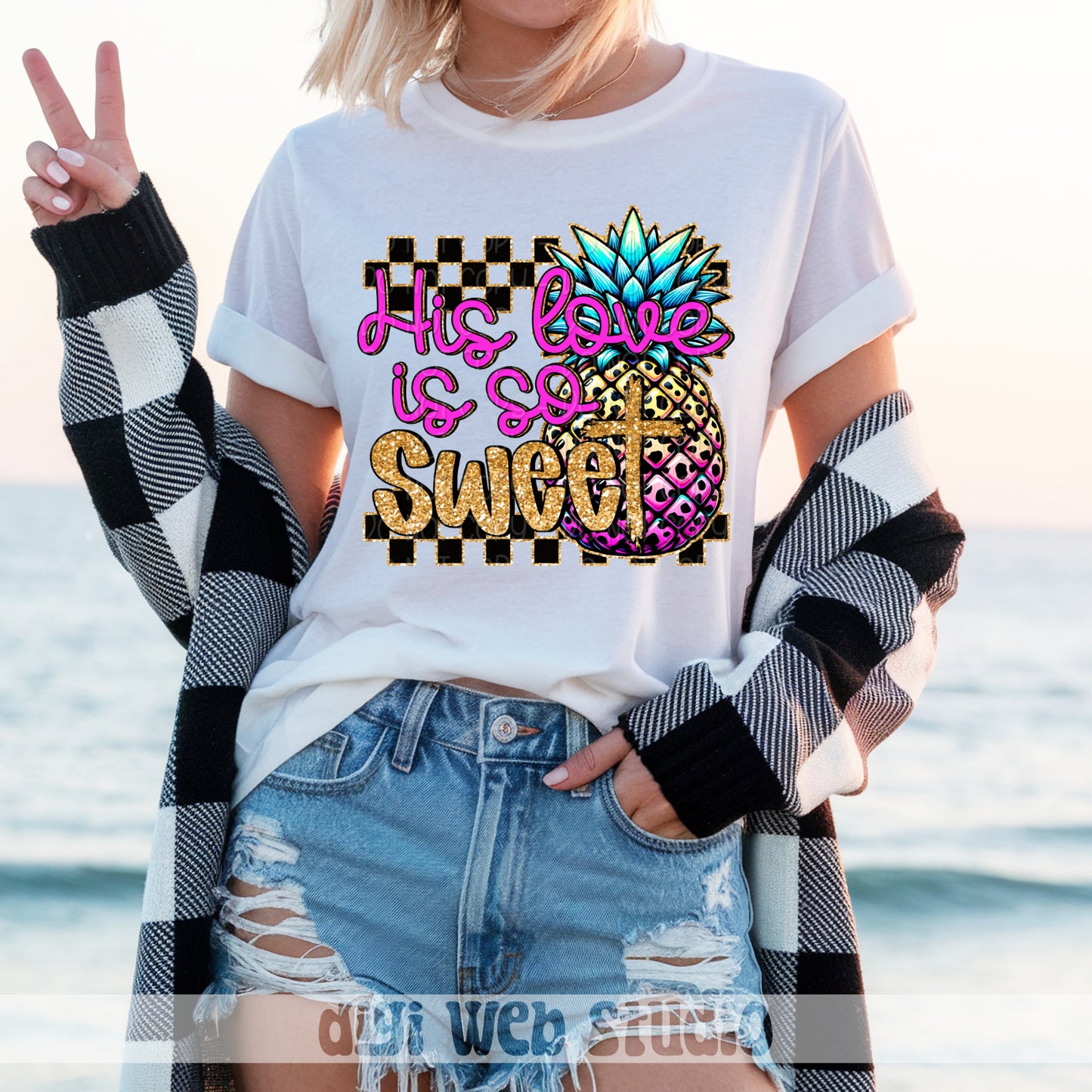His Love Is So Sweet 1 - 2025 Digital PNG Design