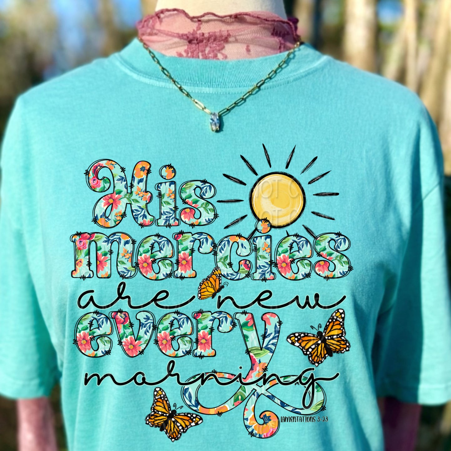 His Mercies Are New Every Morning 1 - 2024 Digital PNG Design