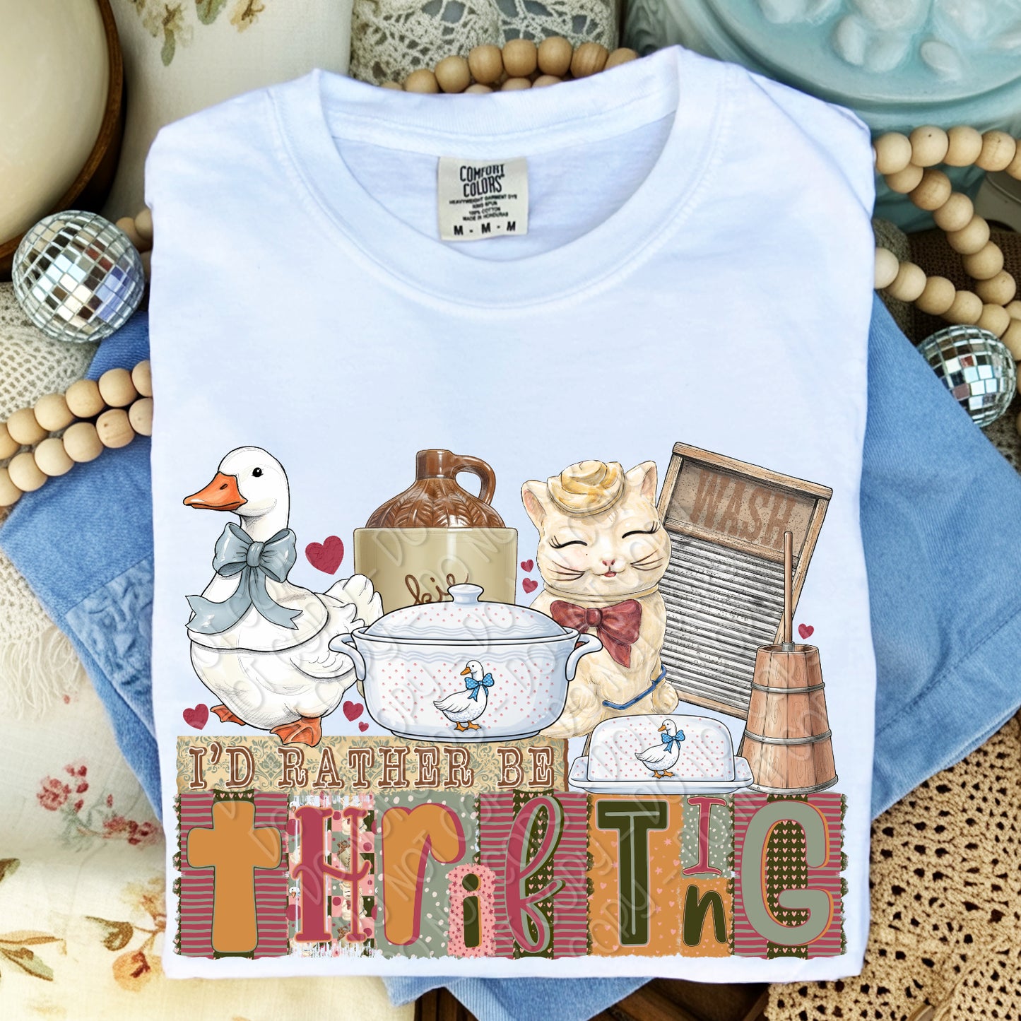 I'd Rather Be Thrifting 1 - 2026 Digital PNG Design