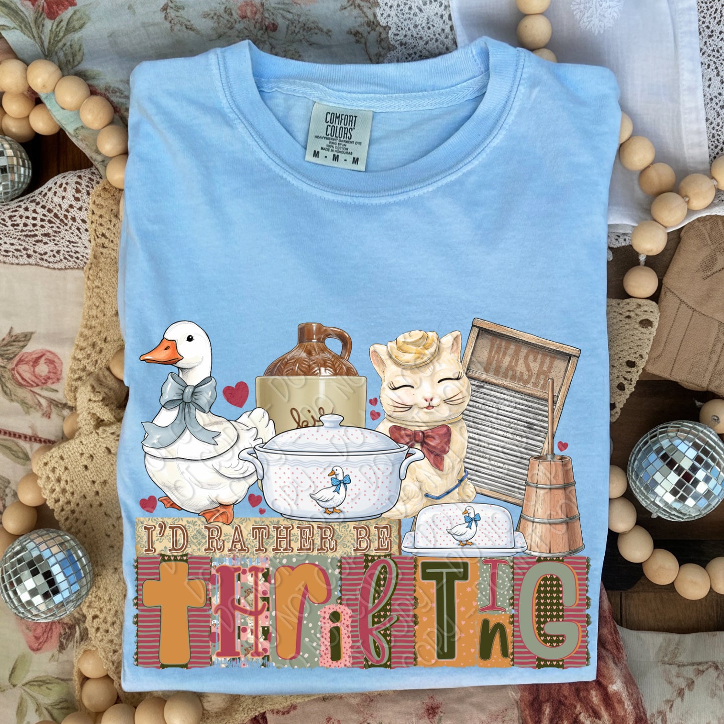 I'd Rather Be Thrifting 1 - 2026 Digital PNG Design