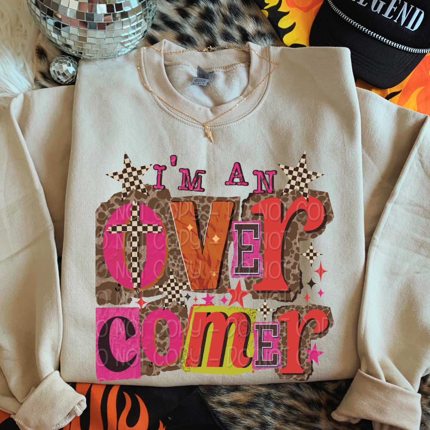 I'm An Overcomer 1 - 2025 Digital PNG Design
