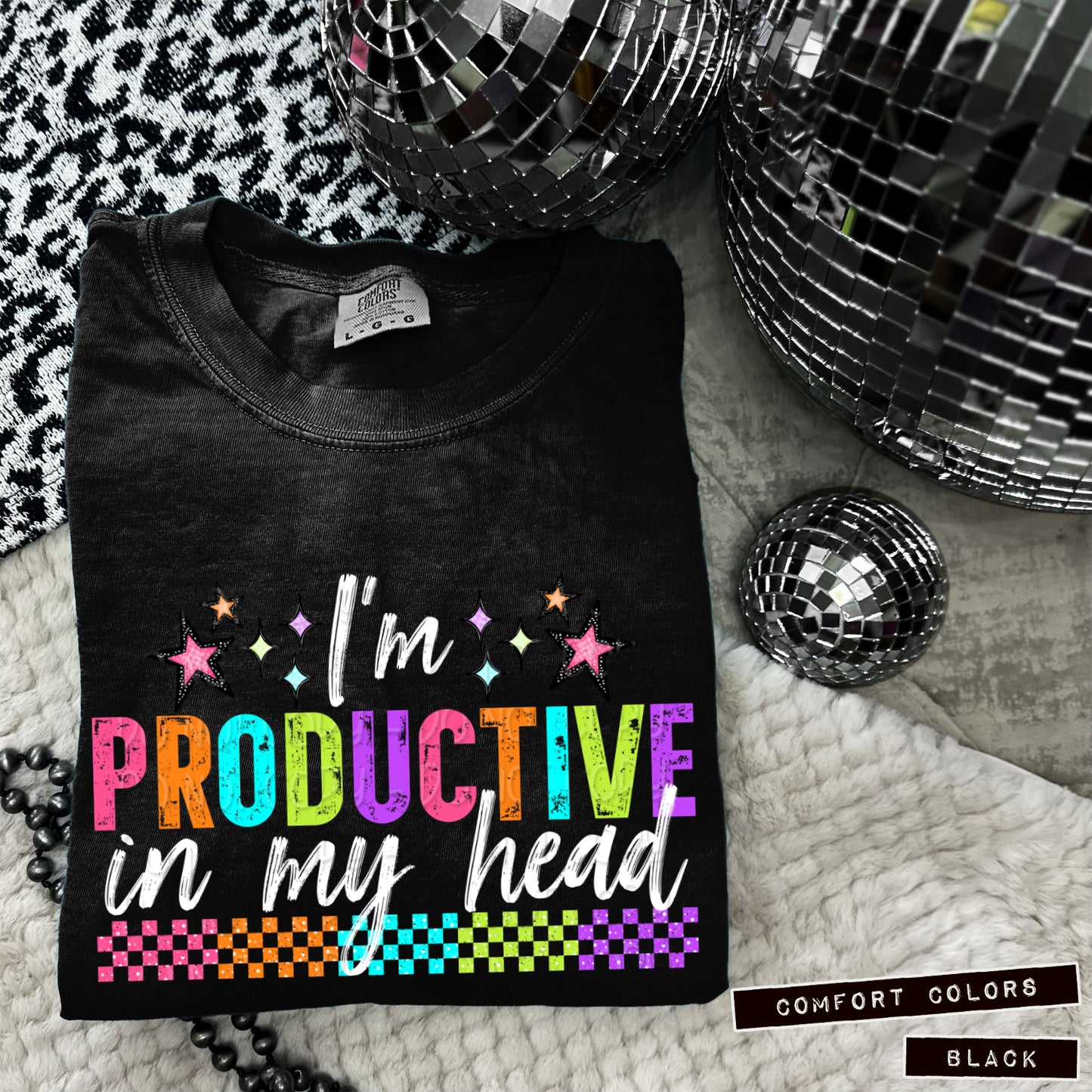 I'm Productive In My Head 1 - Digital PNG Design