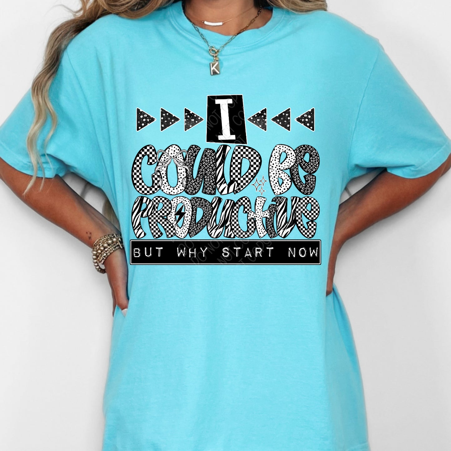 I Could Be Productive But Why Start Now 1 - 2026 Digital PNG Design
