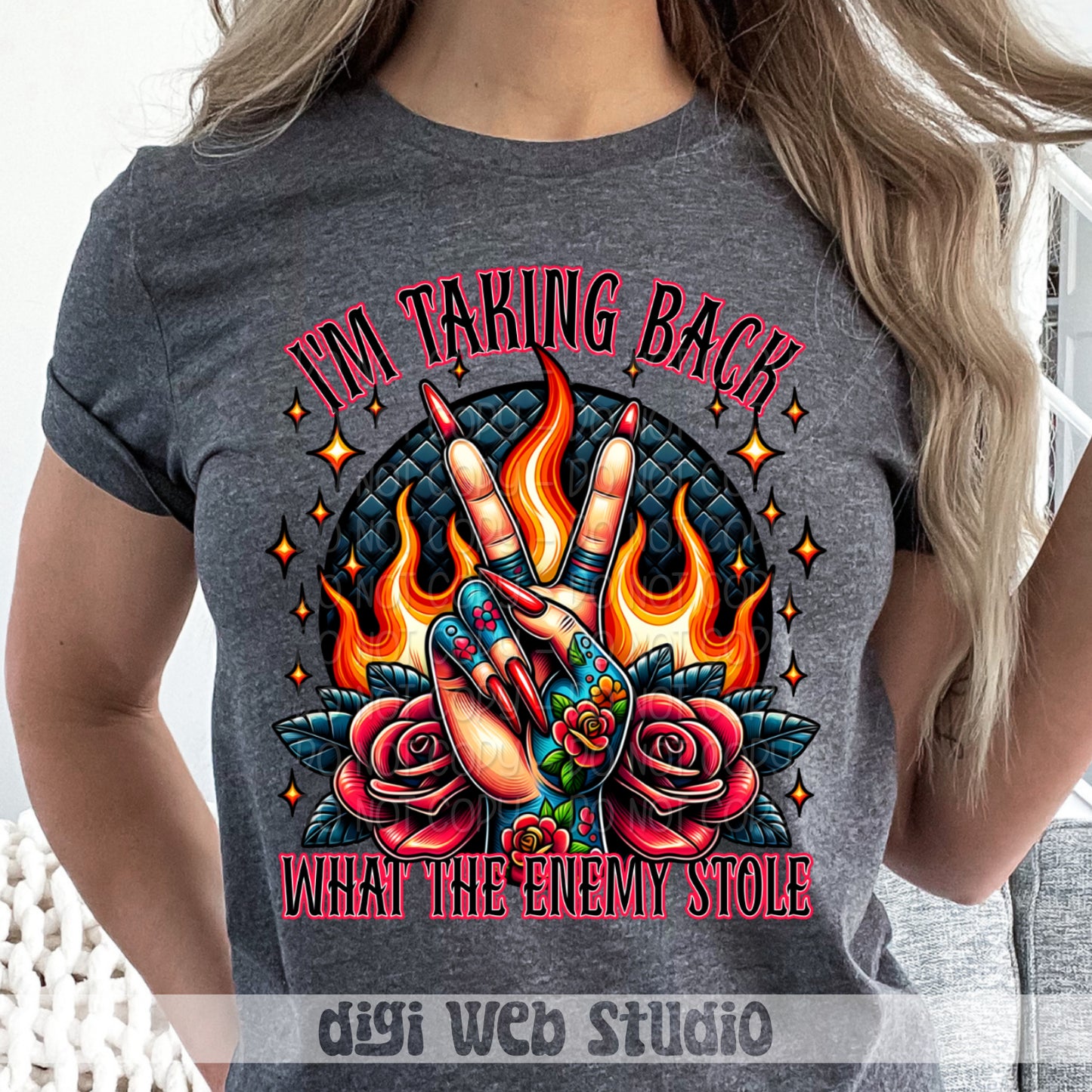 I'm Taking Back What The Enemy Stole 1 - 2025 Digital PNG Design