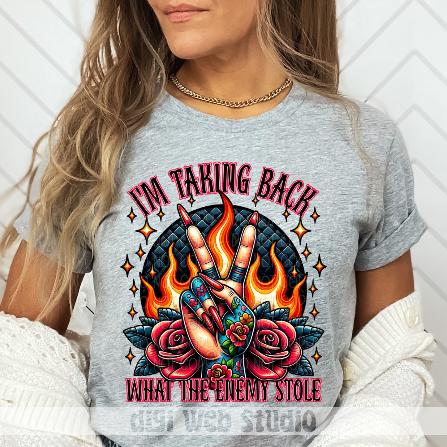 I'm Taking Back What The Enemy Stole 1 - 2025 Digital PNG Design