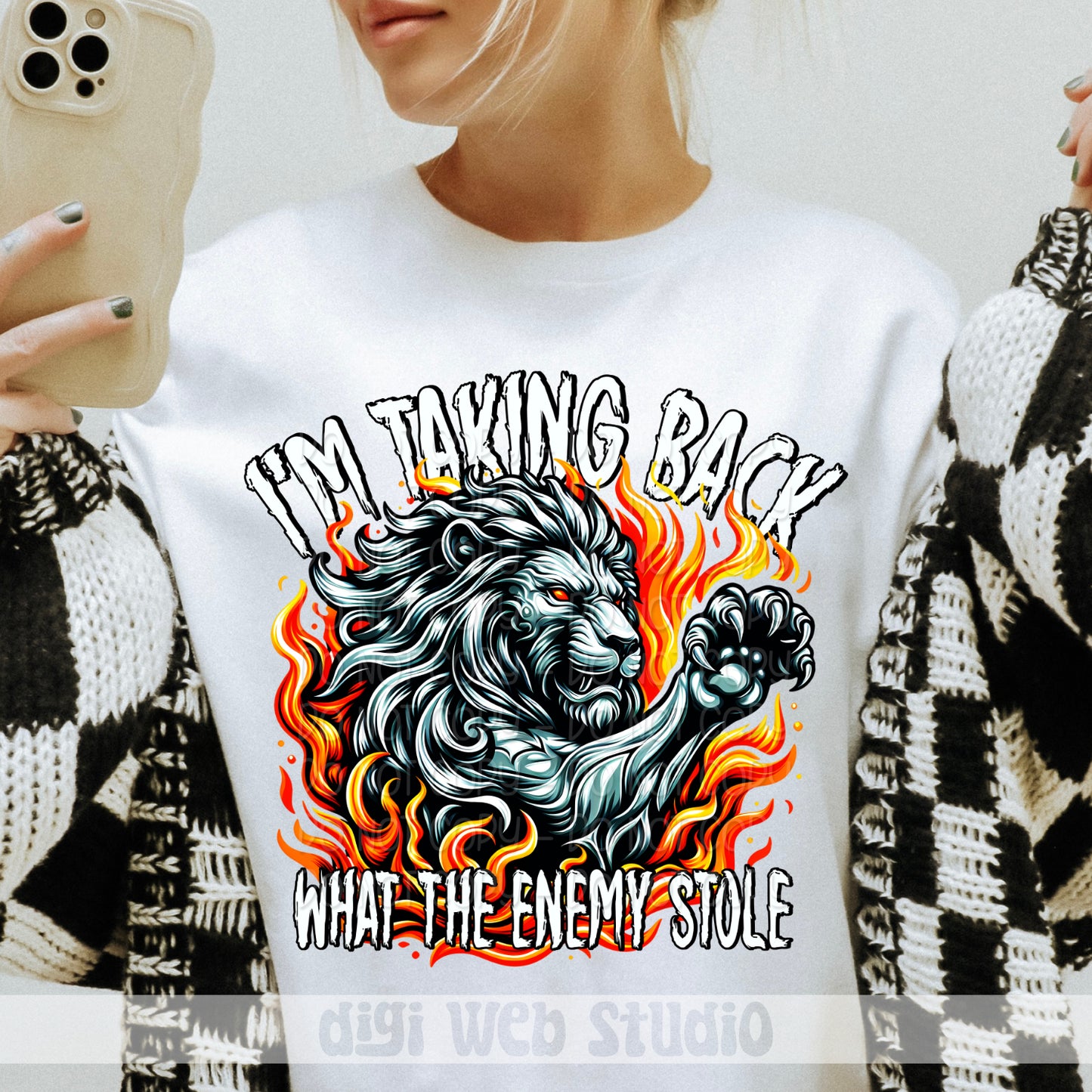 I'm Taking Back What The Enemy Stole 2 - 2025 Digital PNG Design