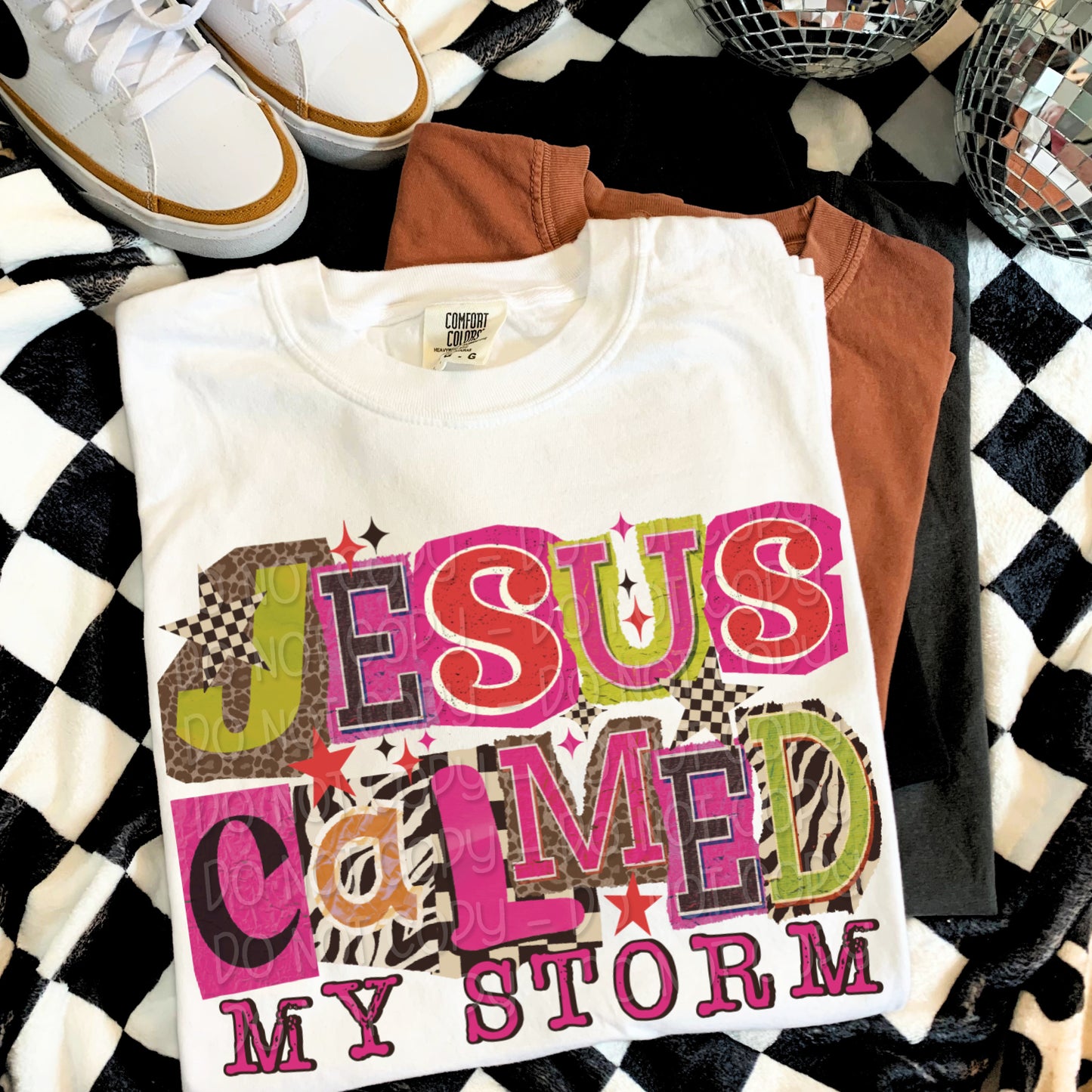 Jesus Calmed My Storm 1 - 2025 Digital PNG Design