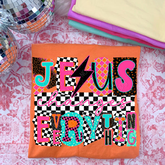 Jesus Changes Everything 1 - 2026 Digital PNG Design