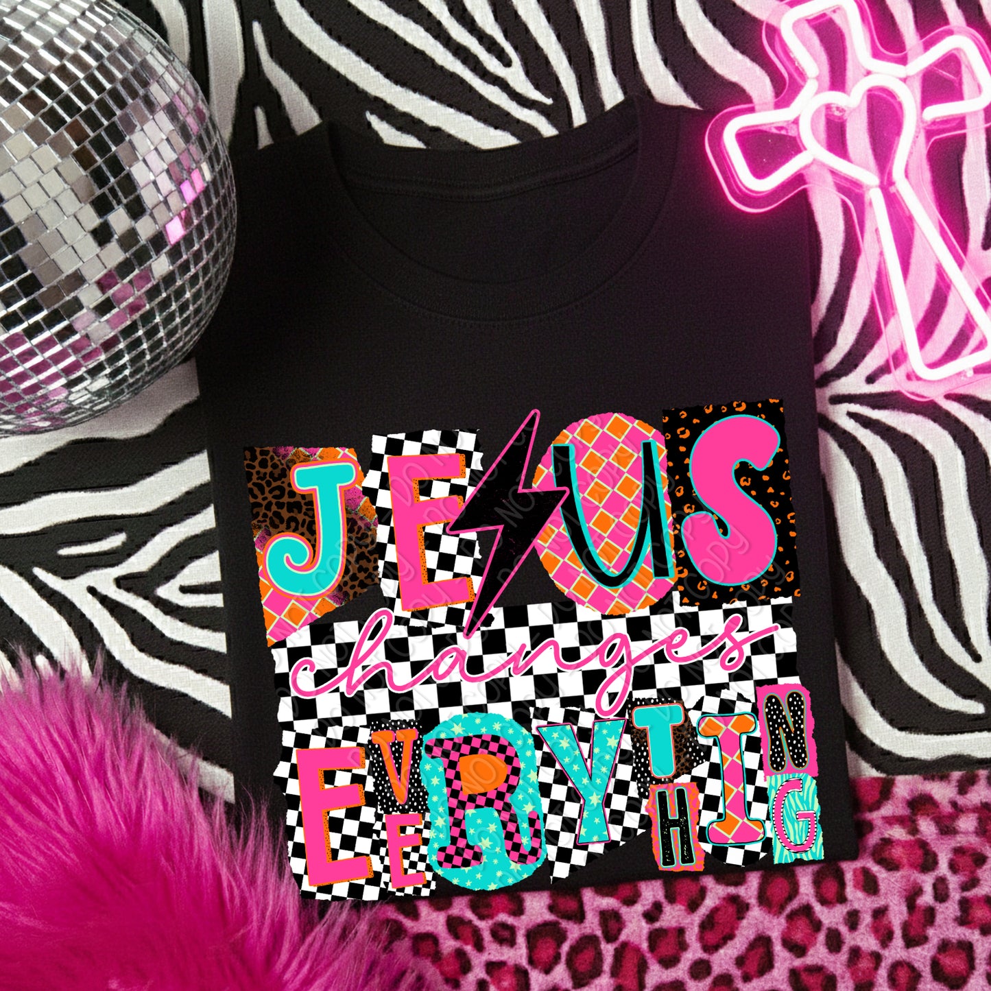 Jesus Changes Everything 1 - 2026 Digital PNG Design