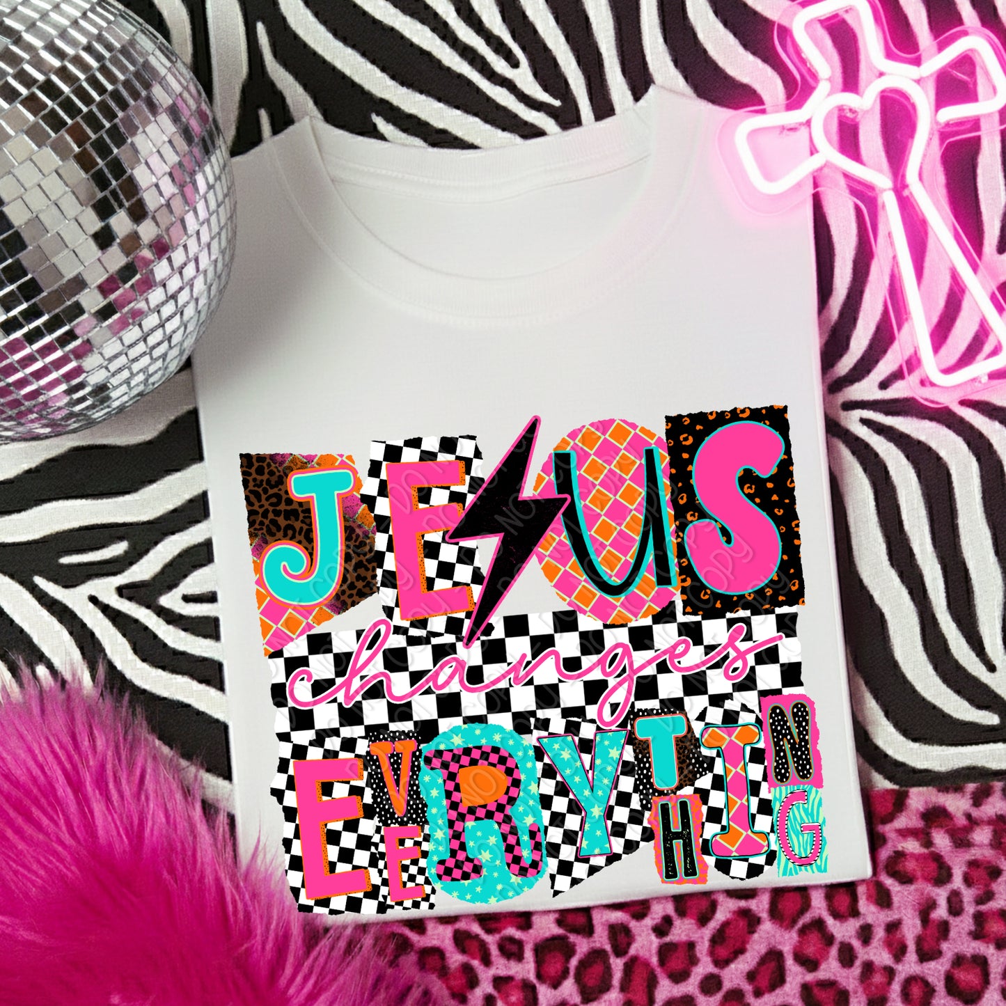 Jesus Changes Everything 1 - 2026 Digital PNG Design