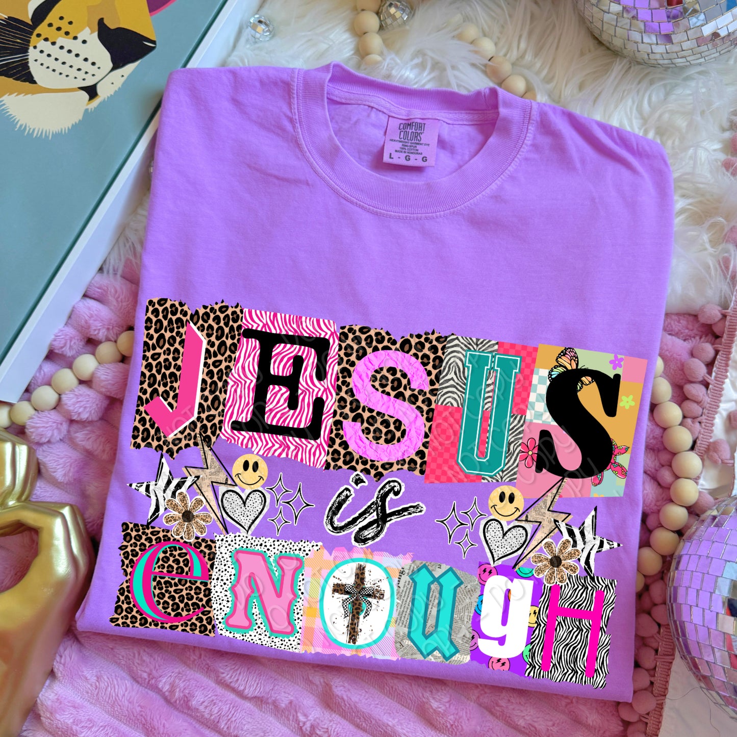 Jesus Is Enough 1 - 2026 Digital PNG Design