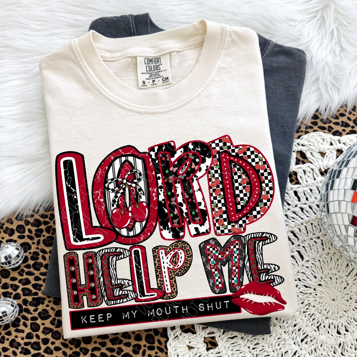 Lord Help Me Keep My Mouth Shut 1 - 2026 Digital PNG Design