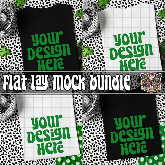 Dalmatian St. Patrick's Day 1 - Mock Bundle