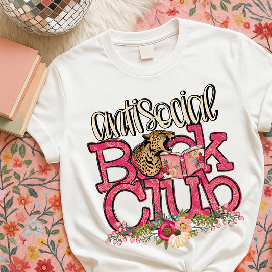 Antisocial Book Club 1 - 2026 Digital PNG Design