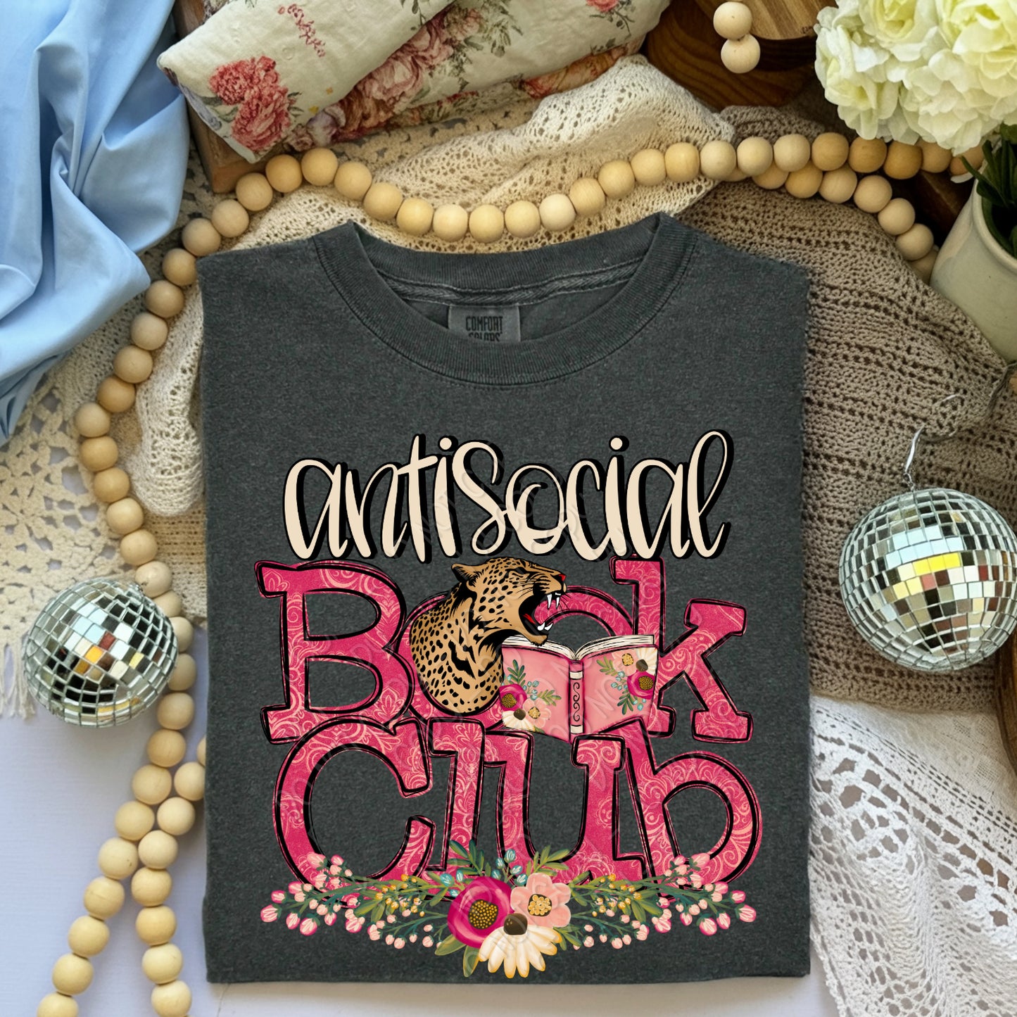 Antisocial Book Club 1 - 2026 Digital PNG Design