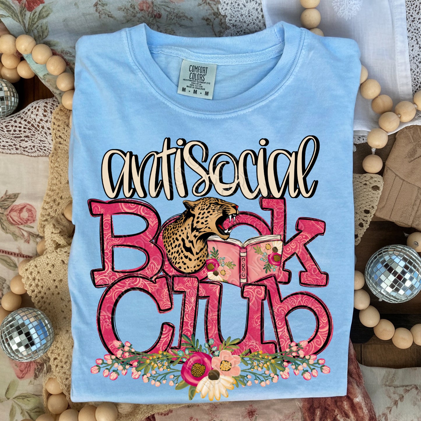 Antisocial Book Club 1 - 2026 Digital PNG Design