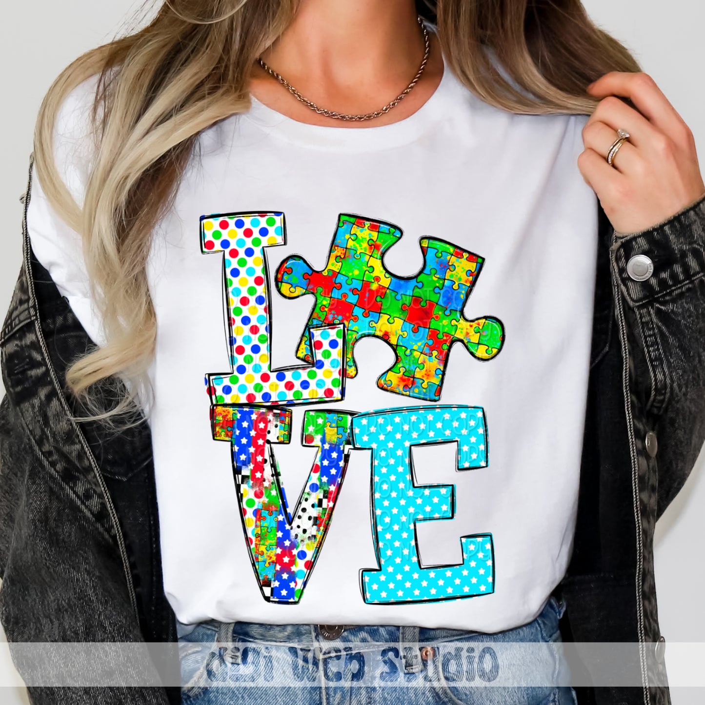 Autism Love 2 - 2025 Digital PNG Design