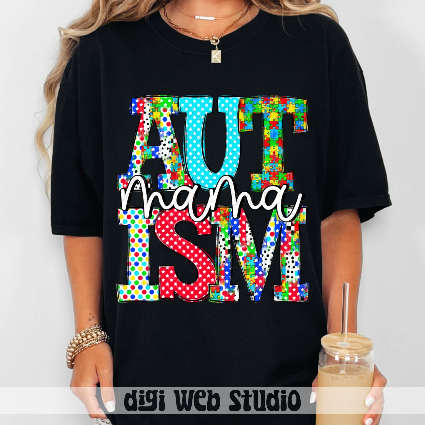 Autism Mama 1 - 2025 Digital PNG Design