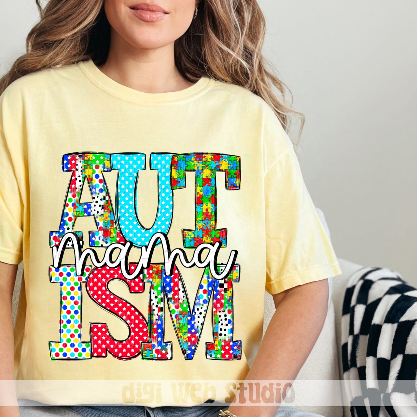 Autism Mama 1 - 2025 Digital PNG Design