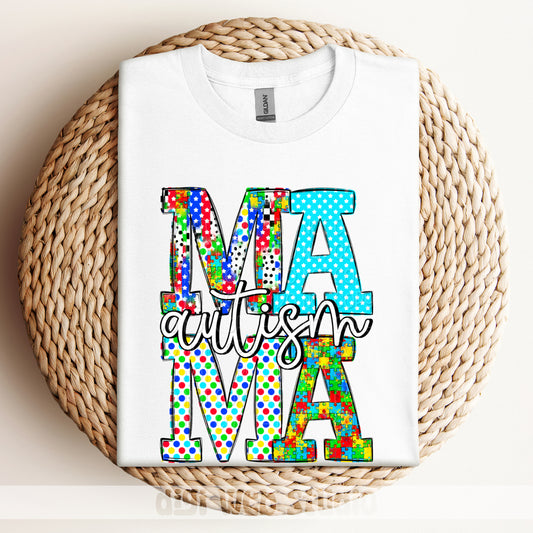 Autism Mama 2 - 2025 Digital PNG Design