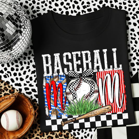 Baseball Mom 1 - Digital PNG Design