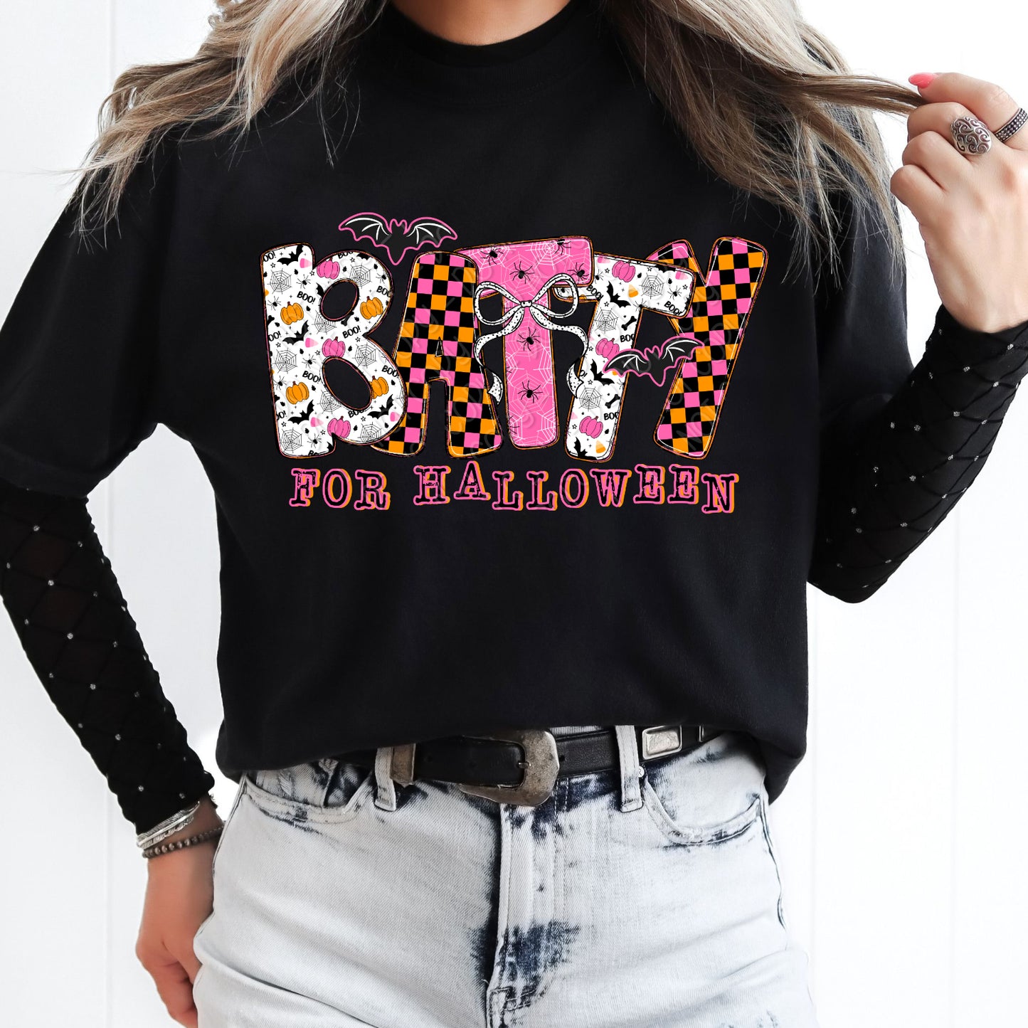 Batty For Halloween 1 - 2026 Digital PNG Design