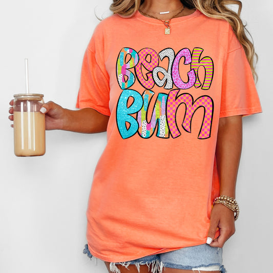 Beach Bum 1 - 2026 Digital PNG Design