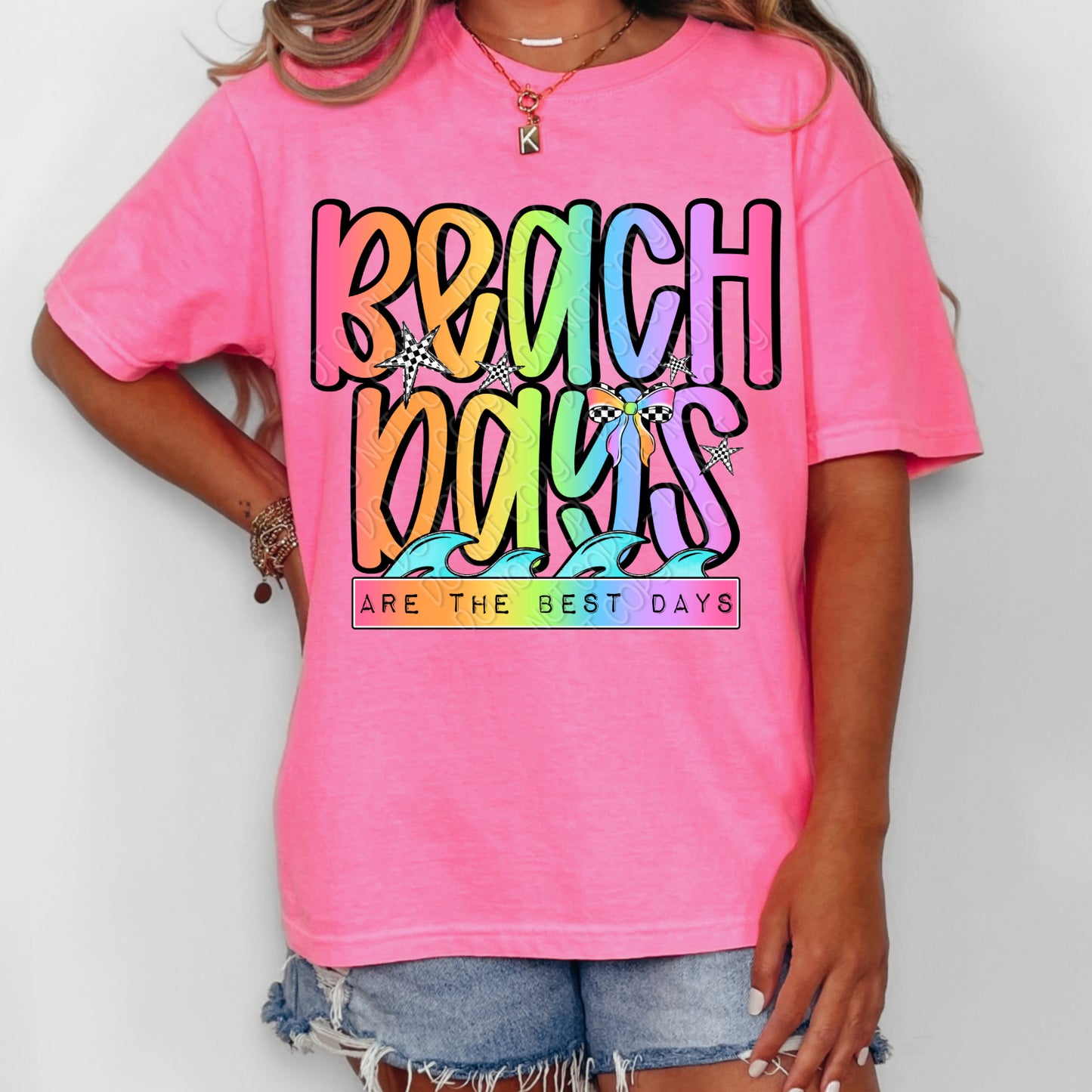Beach Days Are The Best Days 1 - 2026 Digital PNG Design