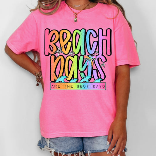 Beach Days Are The Best Days 1 - 2026 Digital PNG Design