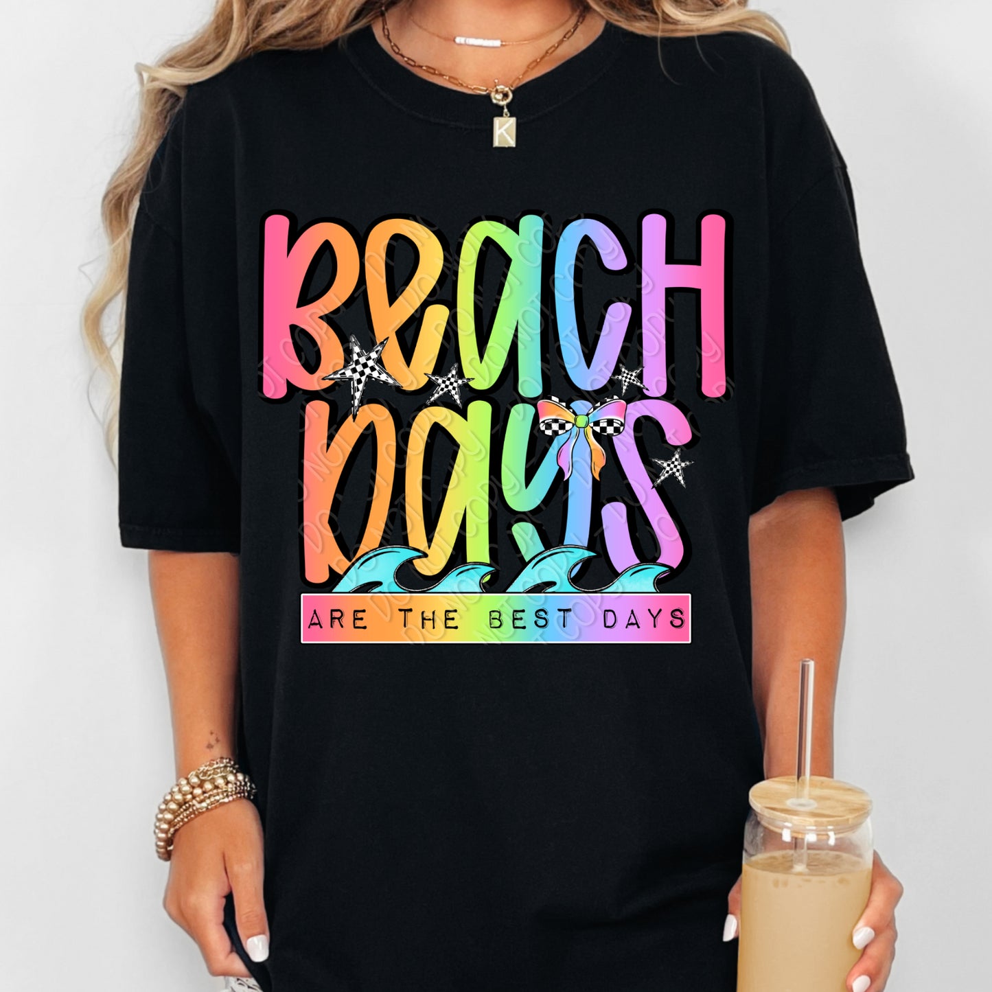 Beach Days Are The Best Days 1 - 2026 Digital PNG Design