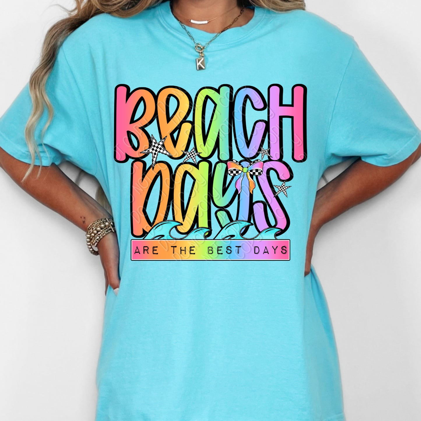Beach Days Are The Best Days 1 - 2026 Digital PNG Design