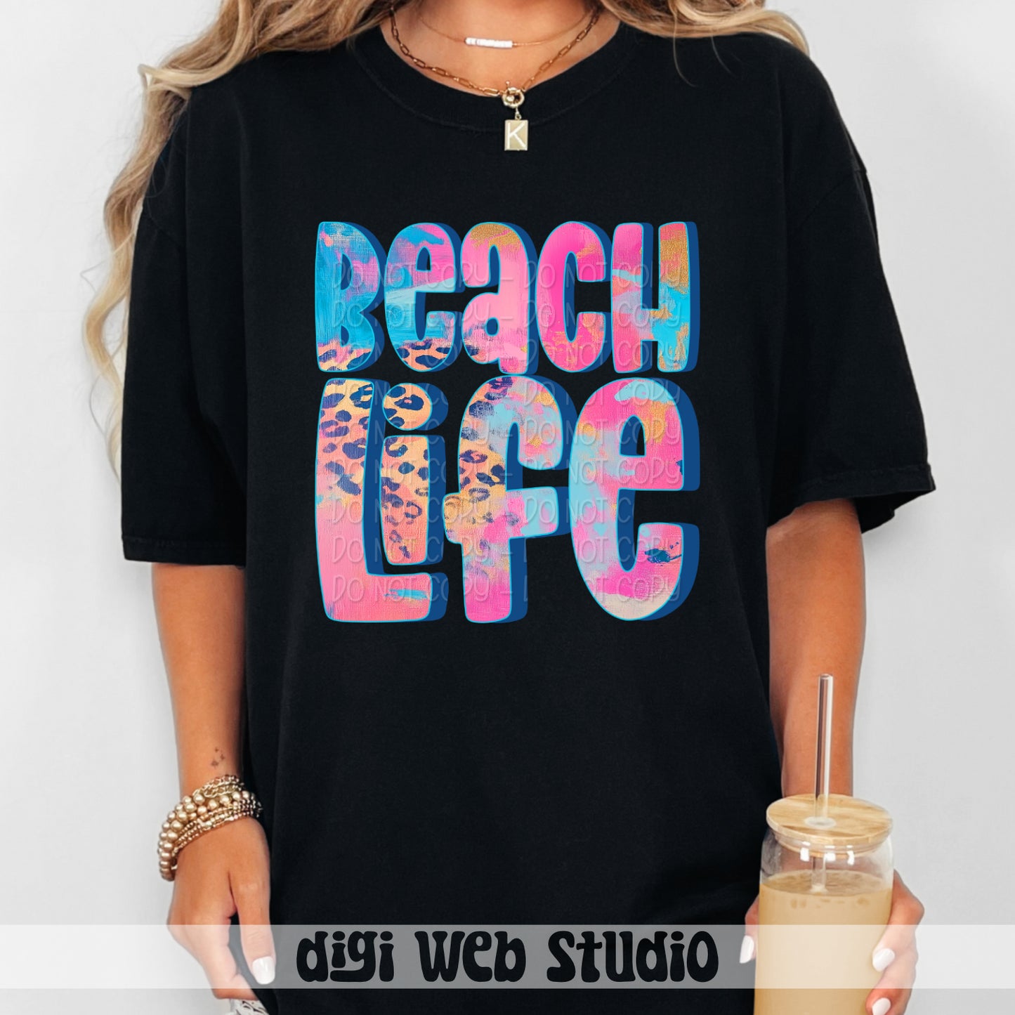 Beach Life 1 - 2025 Digital PNG Design