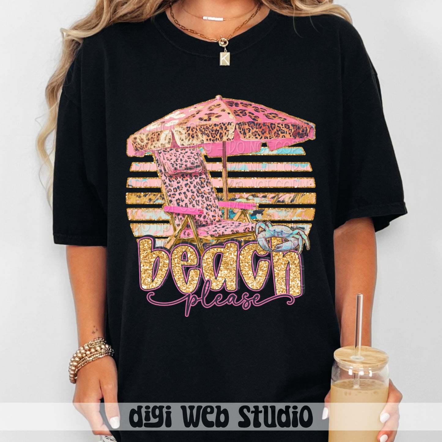 Beach Please 1 - 2025 Digital PNG Design