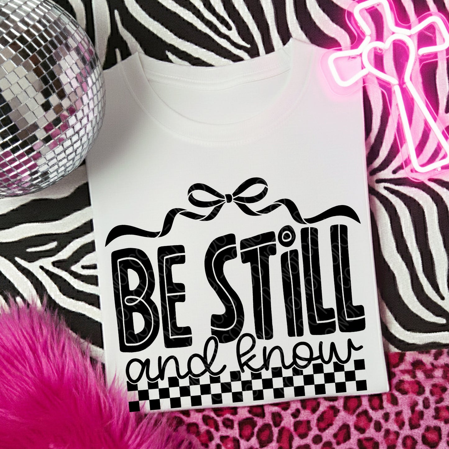 Be Still and Know 1 - 2026 Digital PNG Design